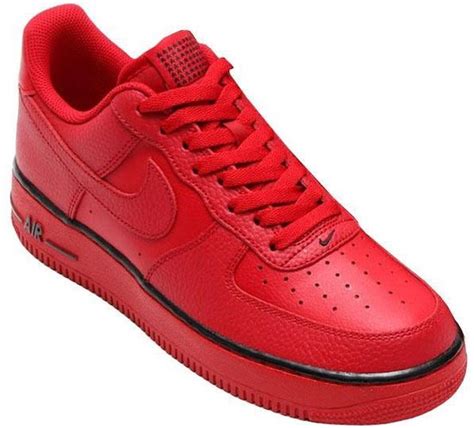 nike air force 1 heren rood|Red Air Force 1 Shoes (3) .